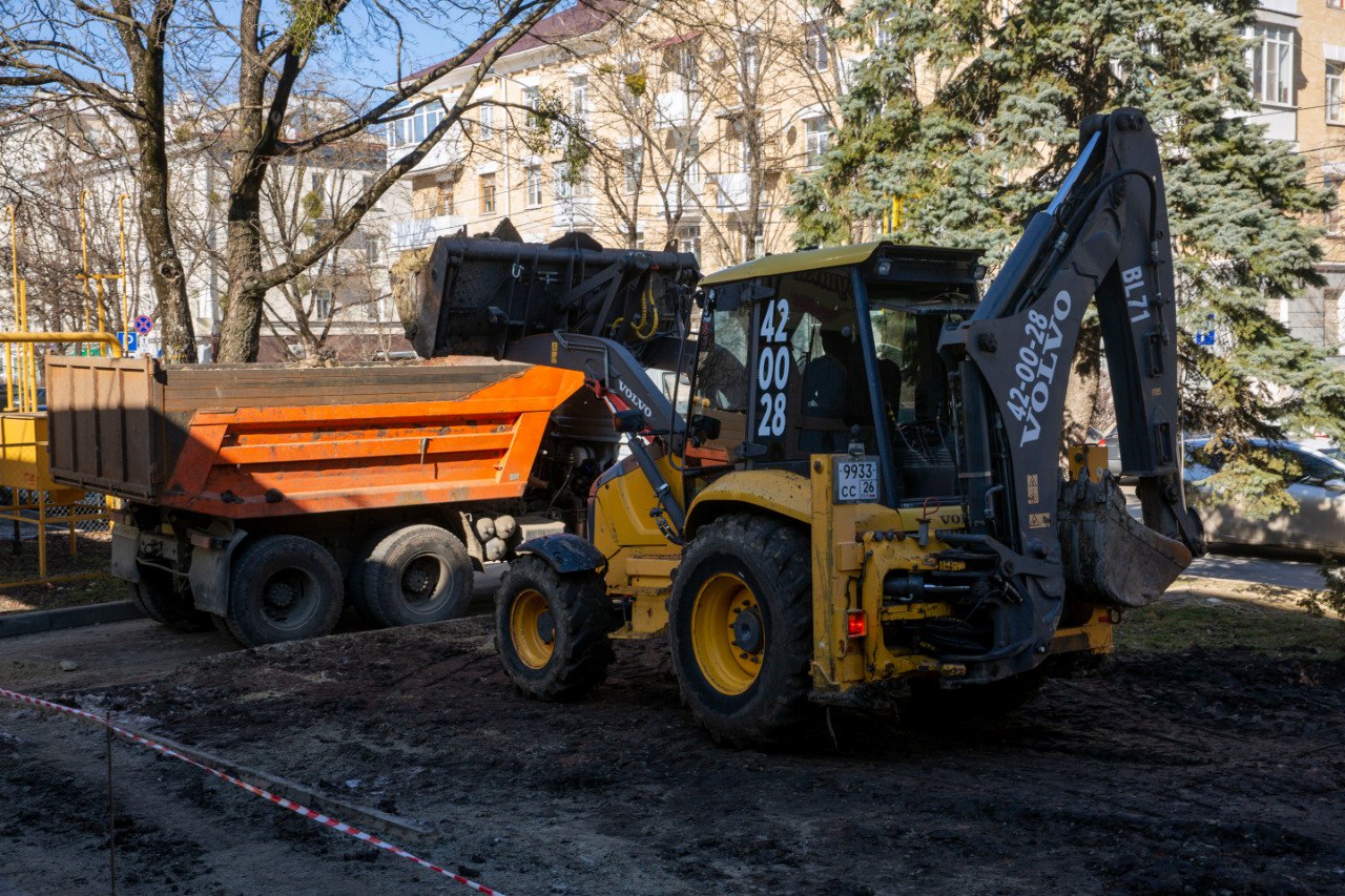 В Ставрополе демонтируют старые городские элементы для благоустройства  новой зоны отдыха